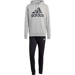 Dres męski Adidas na jesień szary z napisami  - zdjęcie produktu