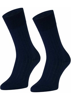 Skarpety luksusowe wełniane ciemny granat 94% wełny merino Regina Socks Estera Shop - kod rabatowy