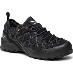 Buty trekkingowe męskie czarne SALEWA wiązane gore-tex  - zdjęcie produktu