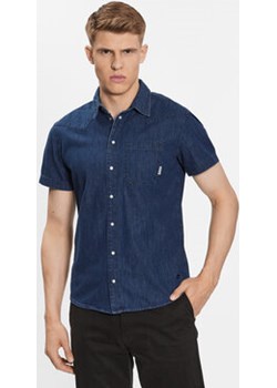 Blend Koszula jeansowa 20715457 Granatowy Regular Fit promocja MODIVO - kod rabatowy