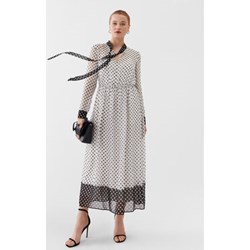 Sukienka Red Valentino midi trapezowa z długimi rękawami casualowa  - zdjęcie produktu