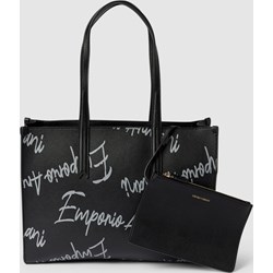 Emporio Armani shopper bag na ramię  - zdjęcie produktu