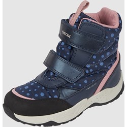 Buty zimowe dziecięce Geox na rzepy na zimę  - zdjęcie produktu