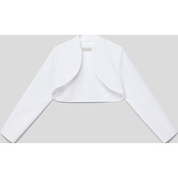 Bolerko dziewczęce białe Une Hautre Couture  - zdjęcie produktu