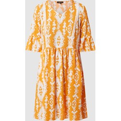 Sukienka More & casual z dekoltem v mini rozkloszowana z długim rękawem  - zdjęcie produktu