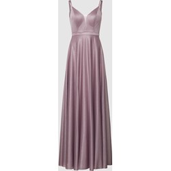 Sukienka Troyden Collection na ramiączkach z dekoltem v na wieczór elegancka  - zdjęcie produktu