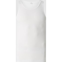Biały t-shirt męski Hom z krótkim rękawem  - zdjęcie produktu