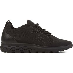 Buty sportowe damskie Geox sneakersy sznurowane płaskie  - zdjęcie produktu