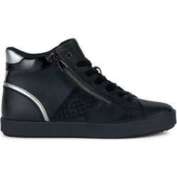 Buty sportowe damskie czarne Geox płaskie  - zdjęcie produktu