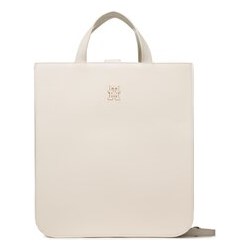 Shopper bag Tommy Hilfiger na ramię matowa  - zdjęcie produktu