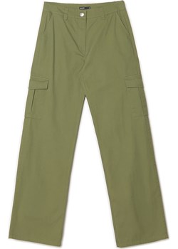 Cropp - Zielona spodnie cargo - Khaki Cropp Cropp - kod rabatowy