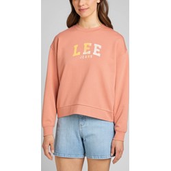 Bluza damska Lee w stylu młodzieżowym bawełniana z napisem  - zdjęcie produktu
