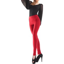 Spodnie damskie Marilyn czerwone casual  - zdjęcie produktu