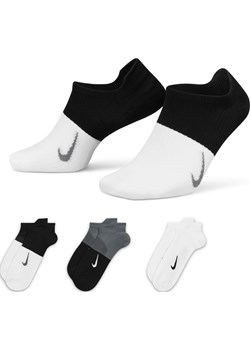 Damskie skarpety treningowe no-show Nike Everyday Plus Lightweight (3 pary) - Nike Nike poland - kod rabatowy