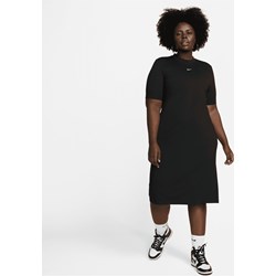 Sukienka Nike midi z jerseyu z krótkimi rękawami sportowa  - zdjęcie produktu