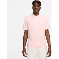 Różowy t-shirt męski Nike z krótkim rękawem  - zdjęcie produktu