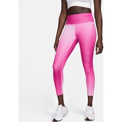 Spodnie damskie Nike różowe z elastanu  - zdjęcie produktu