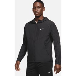 Kurtka męska Nike na jesień czarna z poliestru  - zdjęcie produktu