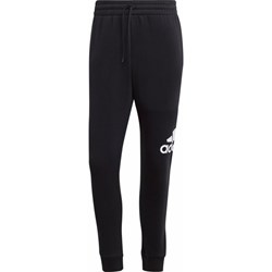 Spodnie męskie czarne Adidas sportowe  - zdjęcie produktu