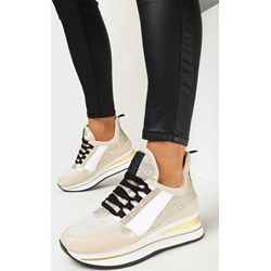 Buty sportowe damskie Born2be sneakersy sznurowane  - zdjęcie produktu
