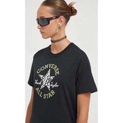 Bluzka damska Converse bawełniana z okrągłym dekoltem  - zdjęcie produktu