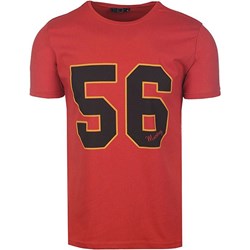 T-shirt męski czerwony Neidio  - zdjęcie produktu