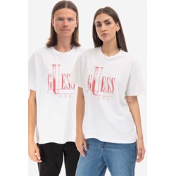Biały t-shirt męski Guess U.s.a.  - zdjęcie produktu