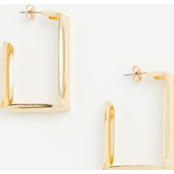 Złote kolczyki H & M sztuczne  - zdjęcie produktu
