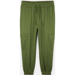 Spodnie damskie Gate zielone  - zdjęcie produktu