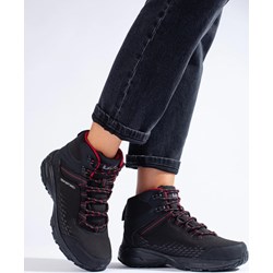 Buty trekkingowe damskie DK sznurowane płaskie jesienne  - zdjęcie produktu