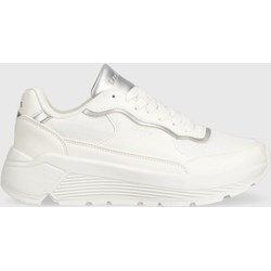 Buty sportowe damskie Levi's sneakersy na platformie sznurowane na wiosnę  - zdjęcie produktu