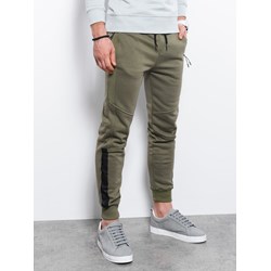 Zielone spodnie męskie Ombre  - zdjęcie produktu