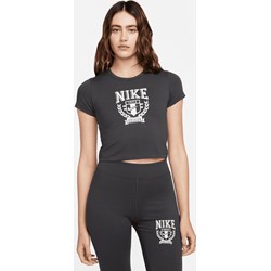 Bluzka damska Nike z krótkim rękawem czarna  - zdjęcie produktu