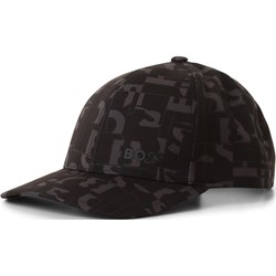Czarna czapka z daszkiem męska BOSS HUGO  - zdjęcie produktu