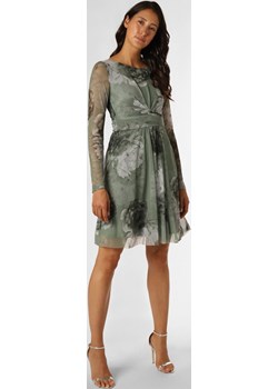 Swing Damska sukienka wieczorowa Kobiety Sztuczne włókno trzcinowy wzorzysty Swing promocyjna cena vangraaf - kod rabatowy