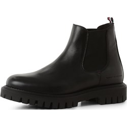 Czarne buty zimowe męskie Tommy Hilfiger  - zdjęcie produktu