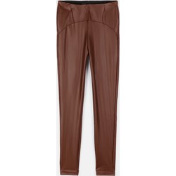 Gate spodnie damskie brązowe wiosenne  - zdjęcie produktu