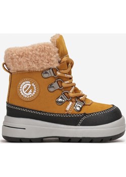 Brązowe Botki z Futerkiem Lishevi wyprzedaż born2be.pl - kod rabatowy