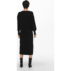 ONLY sukienka midi czarna casual na spacer  - zdjęcie produktu