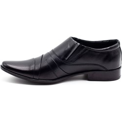 Buty eleganckie męskie Lukas bez zapięcia skórzane  - zdjęcie produktu