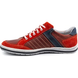 Półbuty męskie Komodo sznurowane skórzane  - zdjęcie produktu