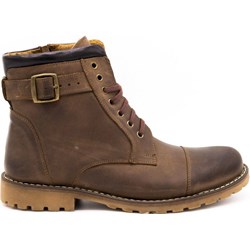 Buty zimowe męskie Olivier sznurowane  - zdjęcie produktu