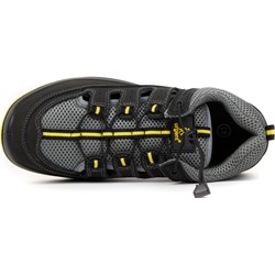 Buty trekkingowe męskie Urgent z nubuku czarne sznurowane  - zdjęcie produktu