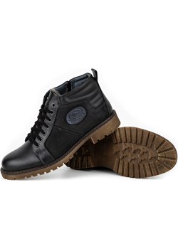 Buty męskie zimowe 865MP czarne Mario Pala butyolivier okazyjna cena - kod rabatowy