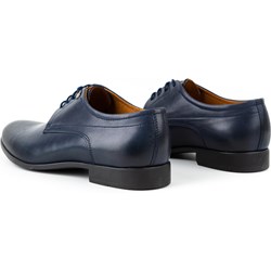 Buty eleganckie męskie wiązane  - zdjęcie produktu