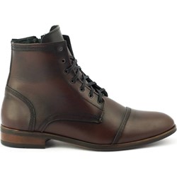 Buty zimowe męskie Kent skórzane eleganckie  - zdjęcie produktu