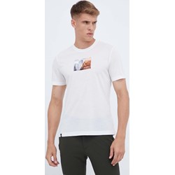 T-shirt męski SALEWA w stylu młodzieżowym z krótkimi rękawami  - zdjęcie produktu