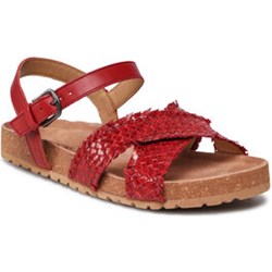 Sandały damskie Lasocki czerwone casual  - zdjęcie produktu