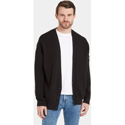 Sweter męski Calvin Klein czarny w serek  - zdjęcie produktu