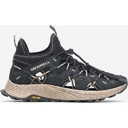 Buty trekkingowe męskie czarne Merrell wiązane sportowe jesienne  - zdjęcie produktu